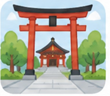 Shinto shrine representing respectful shrine visits in Japan