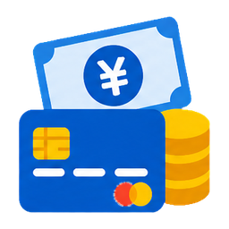 Credit card payment problem icon